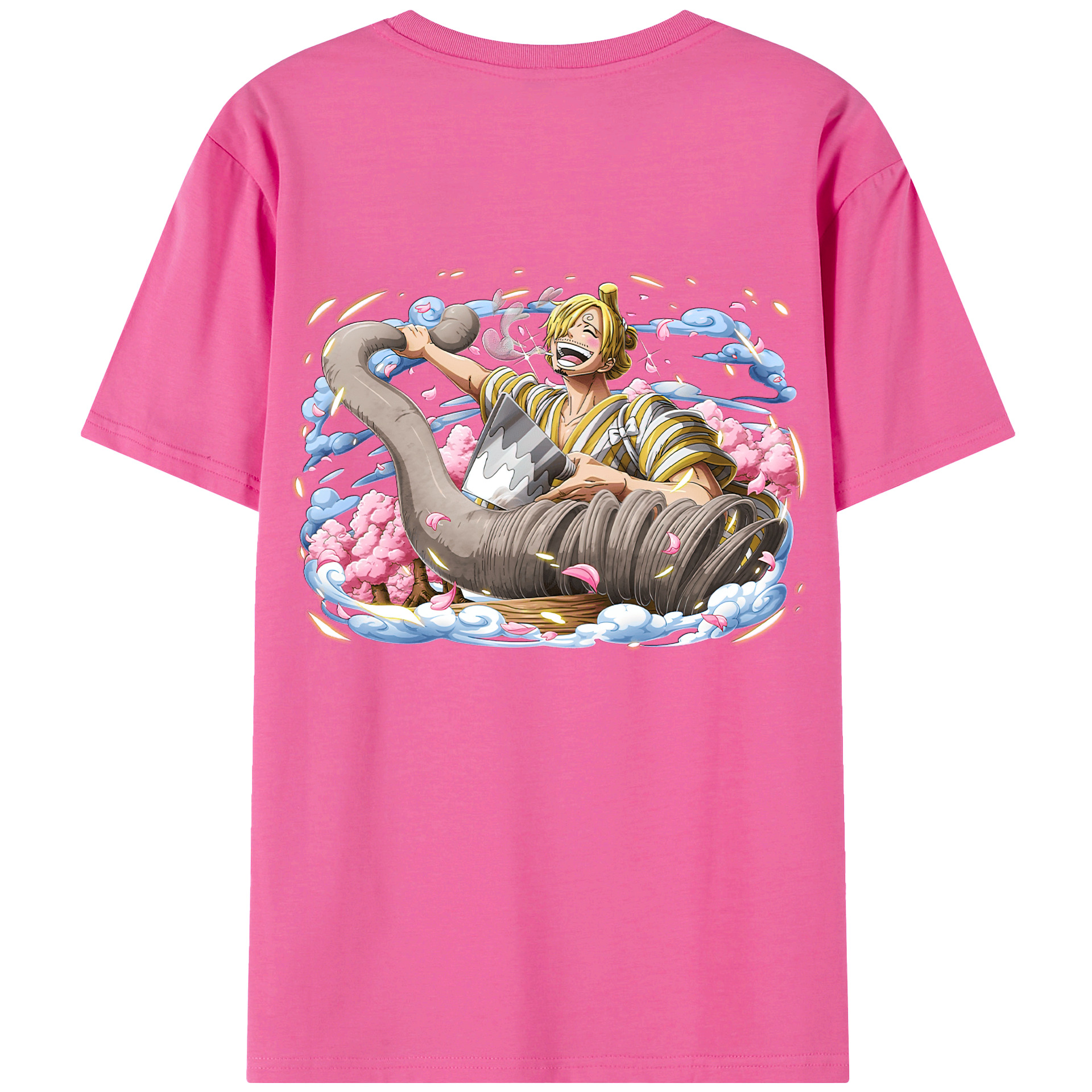 （画像用） ワンピース サンジ ONE PIECE Sanji レディース半袖Tシャツ(バックプリント)